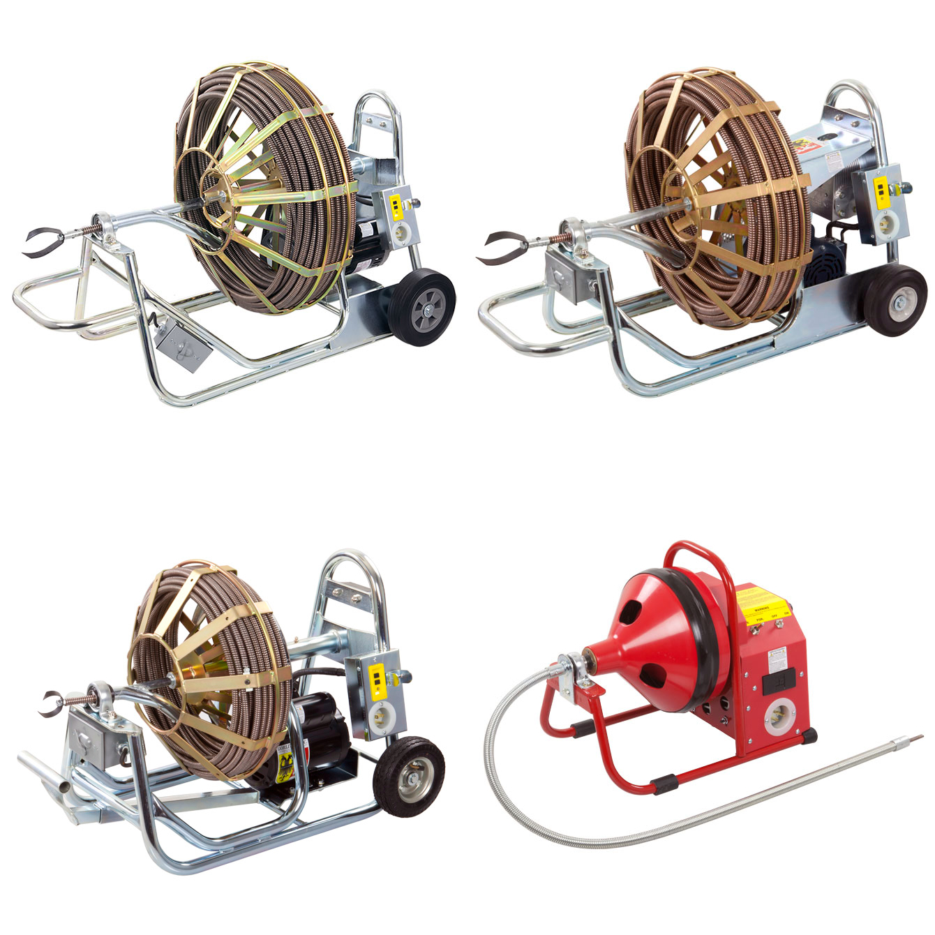 Commercial 100 Foot Sewer Snake Drain Cleaning Machine - Buy Commercial 100  Foot Sewer Snake Drain Cleaning Machine Product on